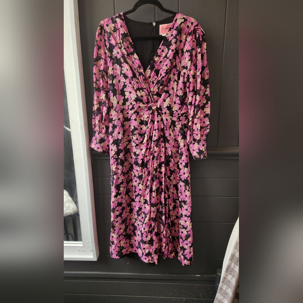 Kate Spade Floral Sheer Dress